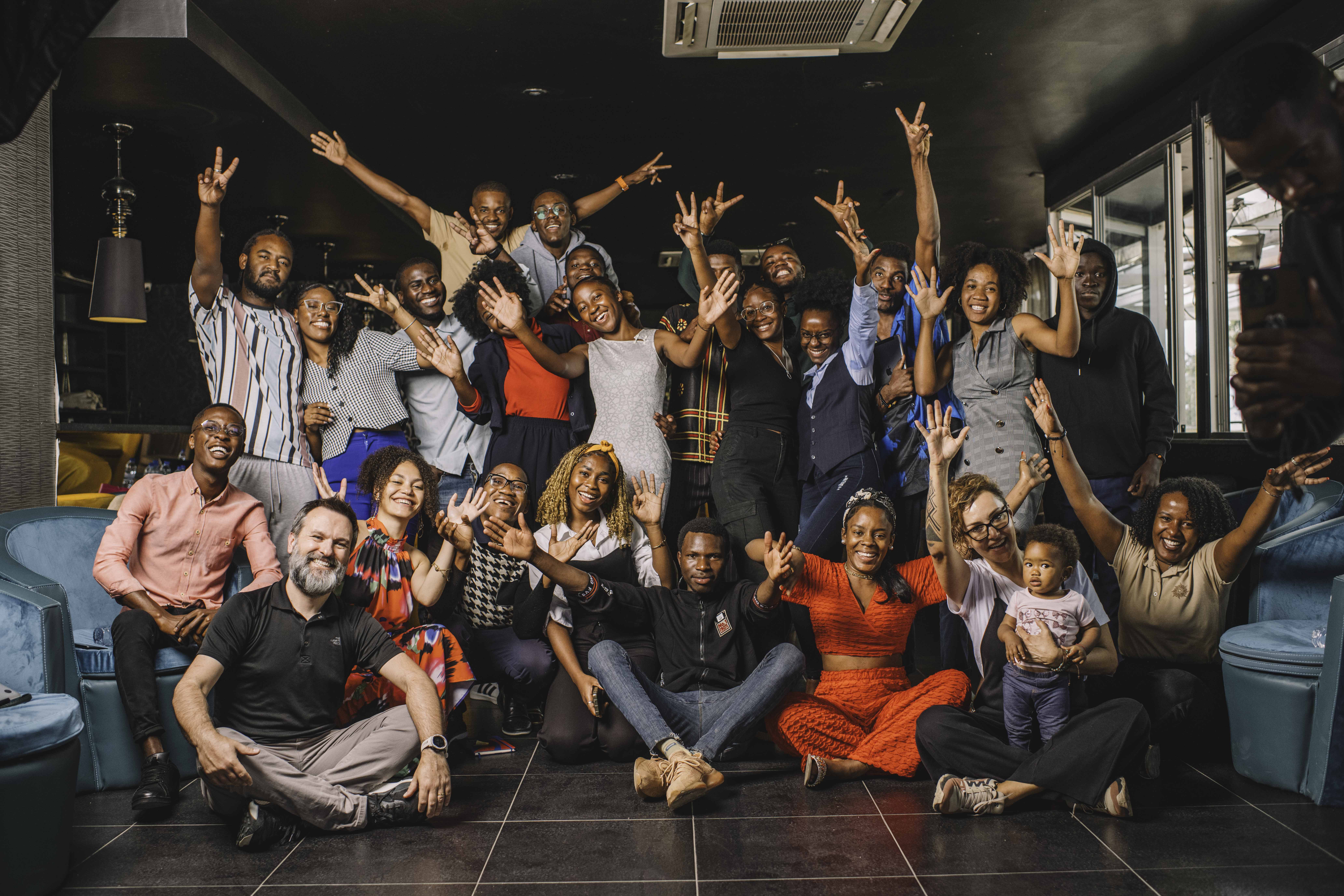 Turma de Mediação no terreno